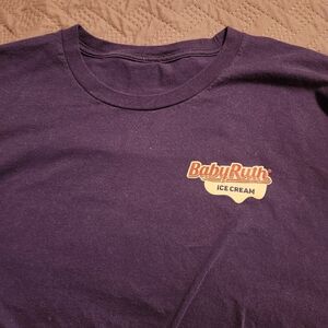 Baby Ruth Ice Cream Blue T-Shirt.